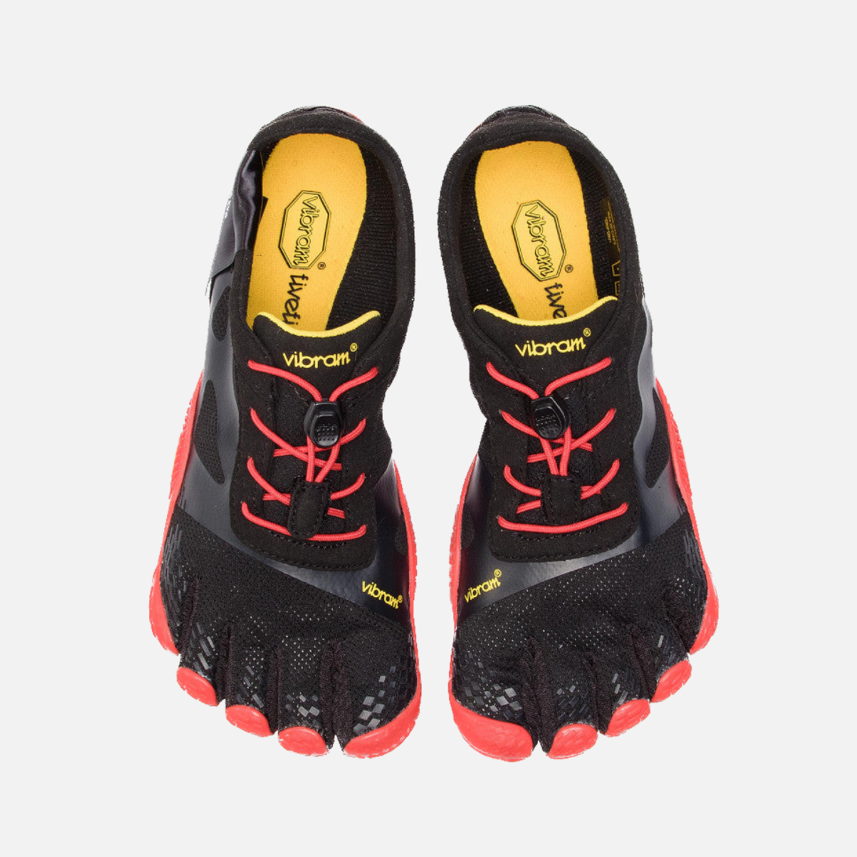 Vibram Kso Evo Mens Barefoot Training Footwear (Black-Red)