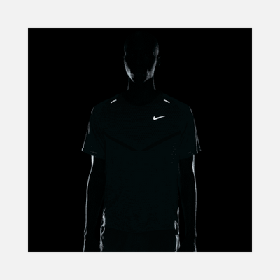Nike Dri-Fit ADV TechKnit Ultra Men's Short-Sleeve Running Top -Faded Spruce/Mineral Teal