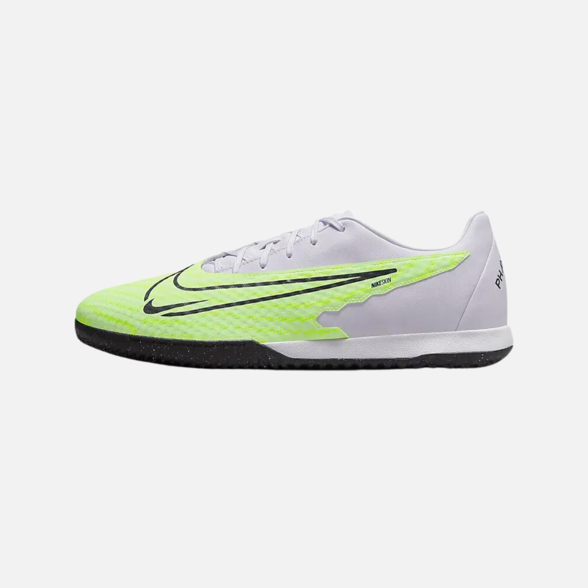 Nike Phantom GX Academy IC Indoor Court Football Shoes -Barely Volt/Barely Grape/Gridiron