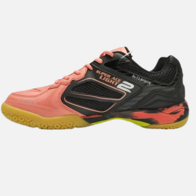 Yonex Super Light 2 Badminton Shoes - Neon Coral /Red