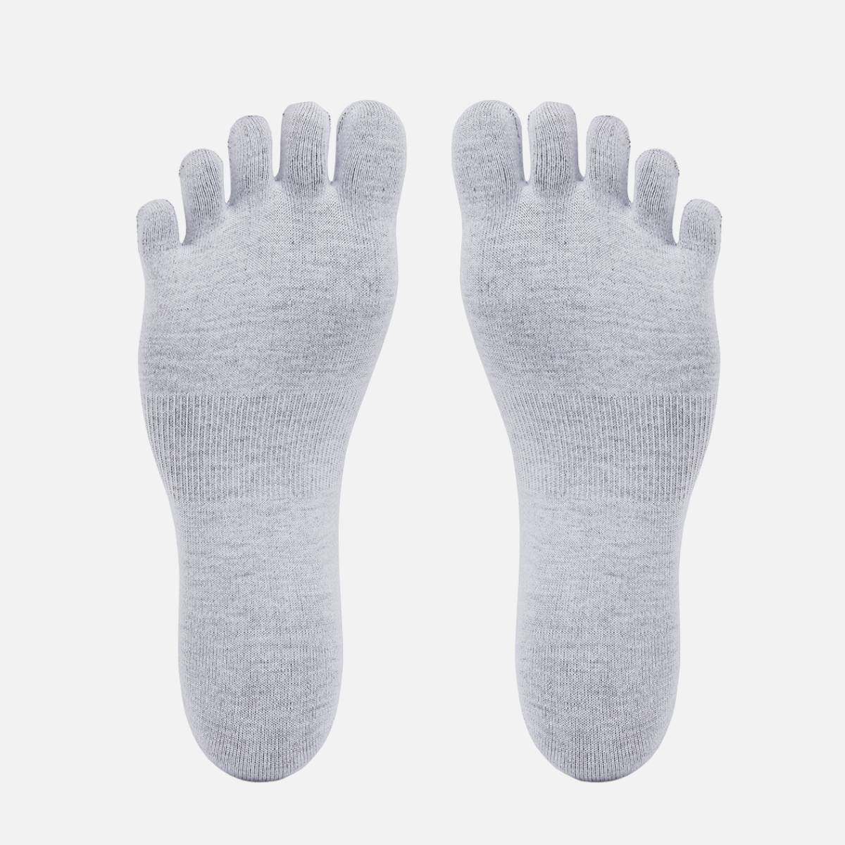 Vibram 5Toe Sock No Show (1pair)(Light Grey)