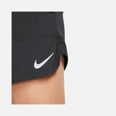 Nike Dri-FIT Stride Men's  Brief-Lined Running Shorts -Black