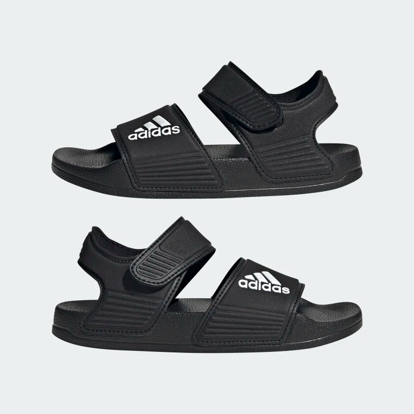 Adidas Adilette Kids Sandals (4-7 Year) -Core Black/Cloud White/Core Black