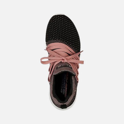 Skechers Bobs Sparrow - sneaker Club Womens shoes-Black/Pink