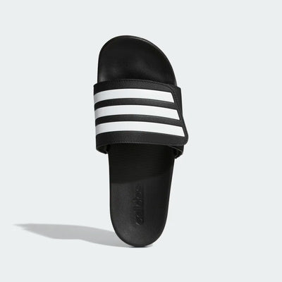 Adidas Adilette Comfort Adjustable Bandage Slides - Cloud White/Core Black