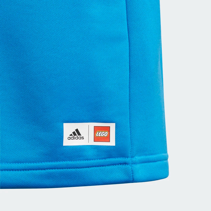 Adidas X Classic Lego® Bricks Loose Fit Tee -Bright Blue /Red /White