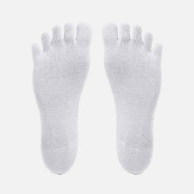 Vibram Five Fingers Socks No Show 1pair (White)