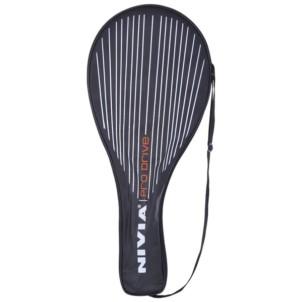 Nivia Pro Drive Tennis Racket (Adult) -Orange/Black