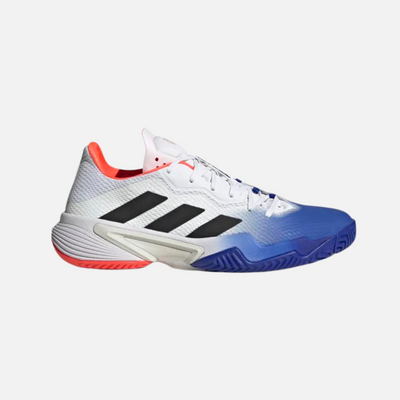 Adidas Barricade Tennis Shoes -Lucid Blue / Core Black / Solar Red