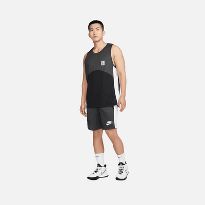 Nike Dri-Fit Starting 5 Men's Basketball Shorts - Black/Dark Smoke Grey/White/White