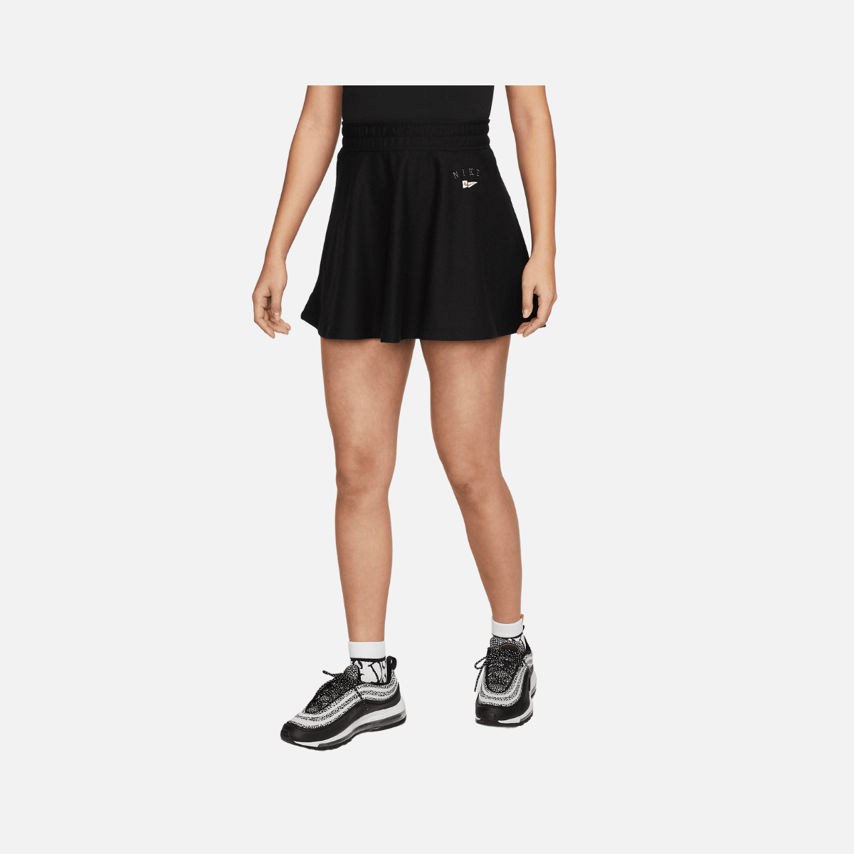 Nike Sportwear Womens Pique Skirt -Black/Black