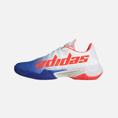 Adidas Barricade Tennis Shoes -Lucid Blue / Core Black / Solar Red