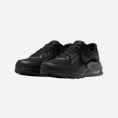 NIKE Air Max Excee Men's Lace-Up Shoes -Black/Dark Grey/Black