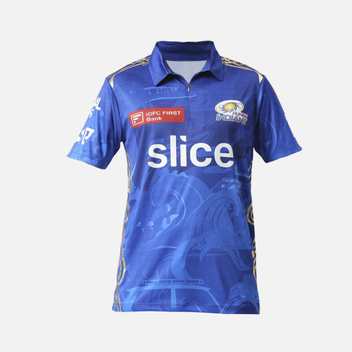 IPL Mumbai Indians Match Jersey 2023-Plain -Blue