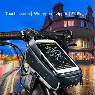 TORONTO TR-502 Top Tube Bag  with Touch Screen Under 6 inch Phone 