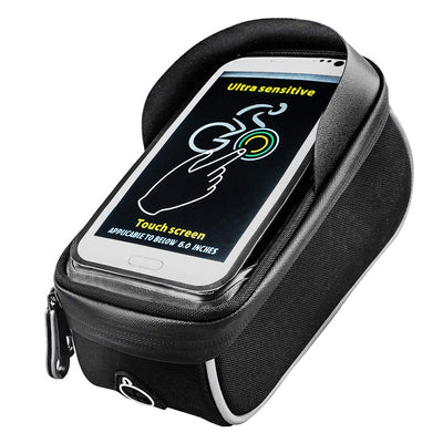 TORONTO TR-502 Top Tube Bag  with Touch Screen Under 6 inch Phone 