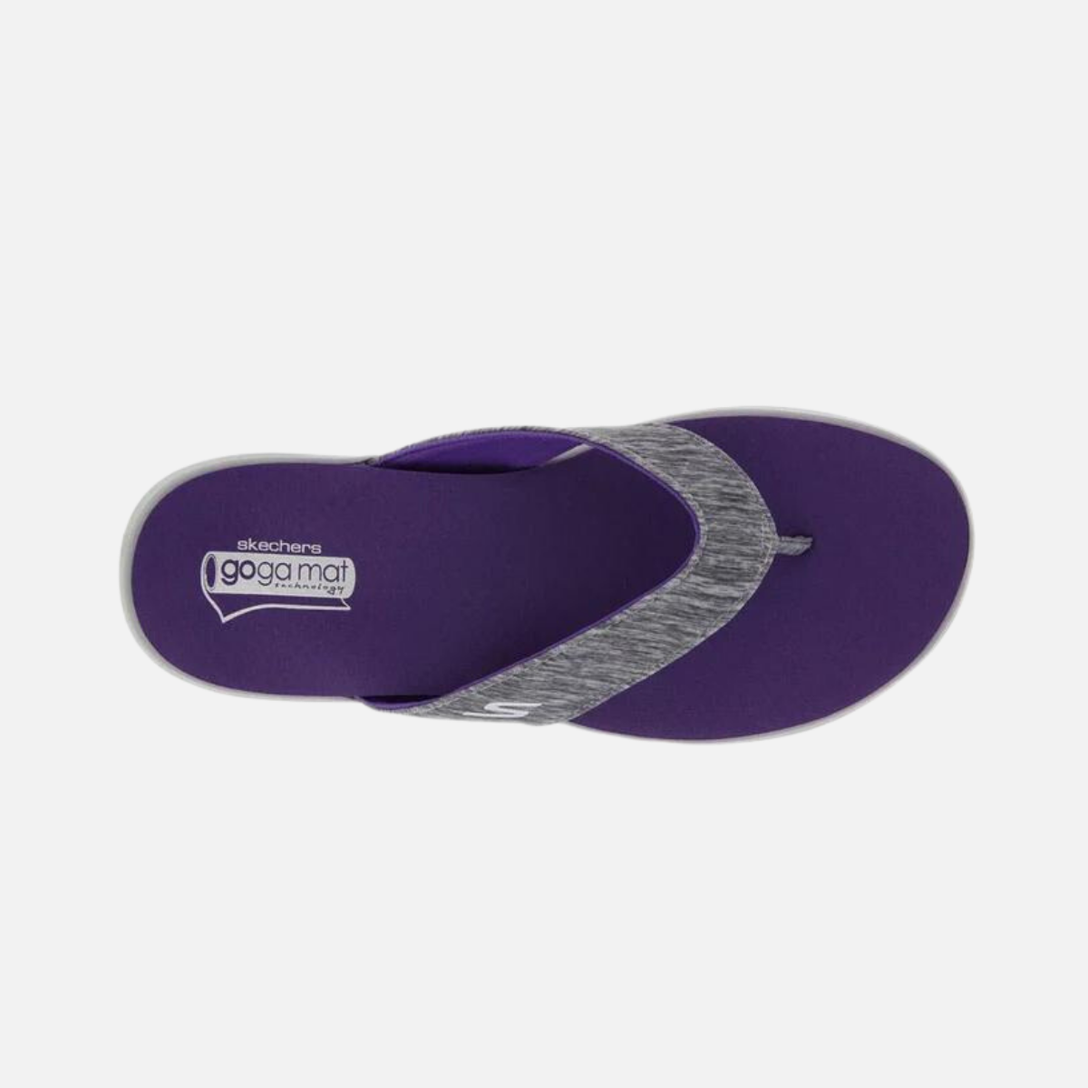 Skechers On The Go Flow Women s Slippers Grey Purple Gambol