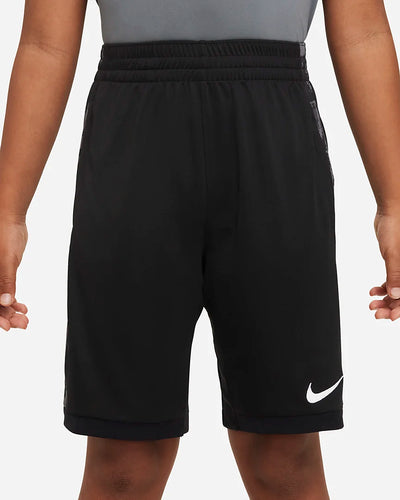 Nike Dri Fit Trophy Older Printed Training Shorts -Black