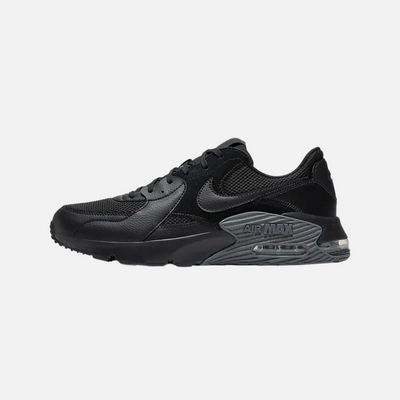 NIKE Air Max Excee Men's Lace-Up Shoes -Black/Dark Grey/Black