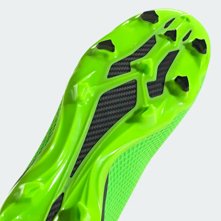 Adidas X Speedportal.3 Firm Ground Boots - Solar Green