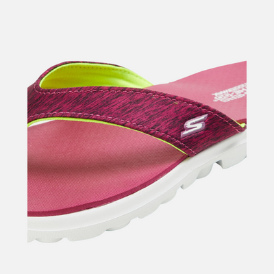 Skechers On The Go Flow Women's Slippers -Pink