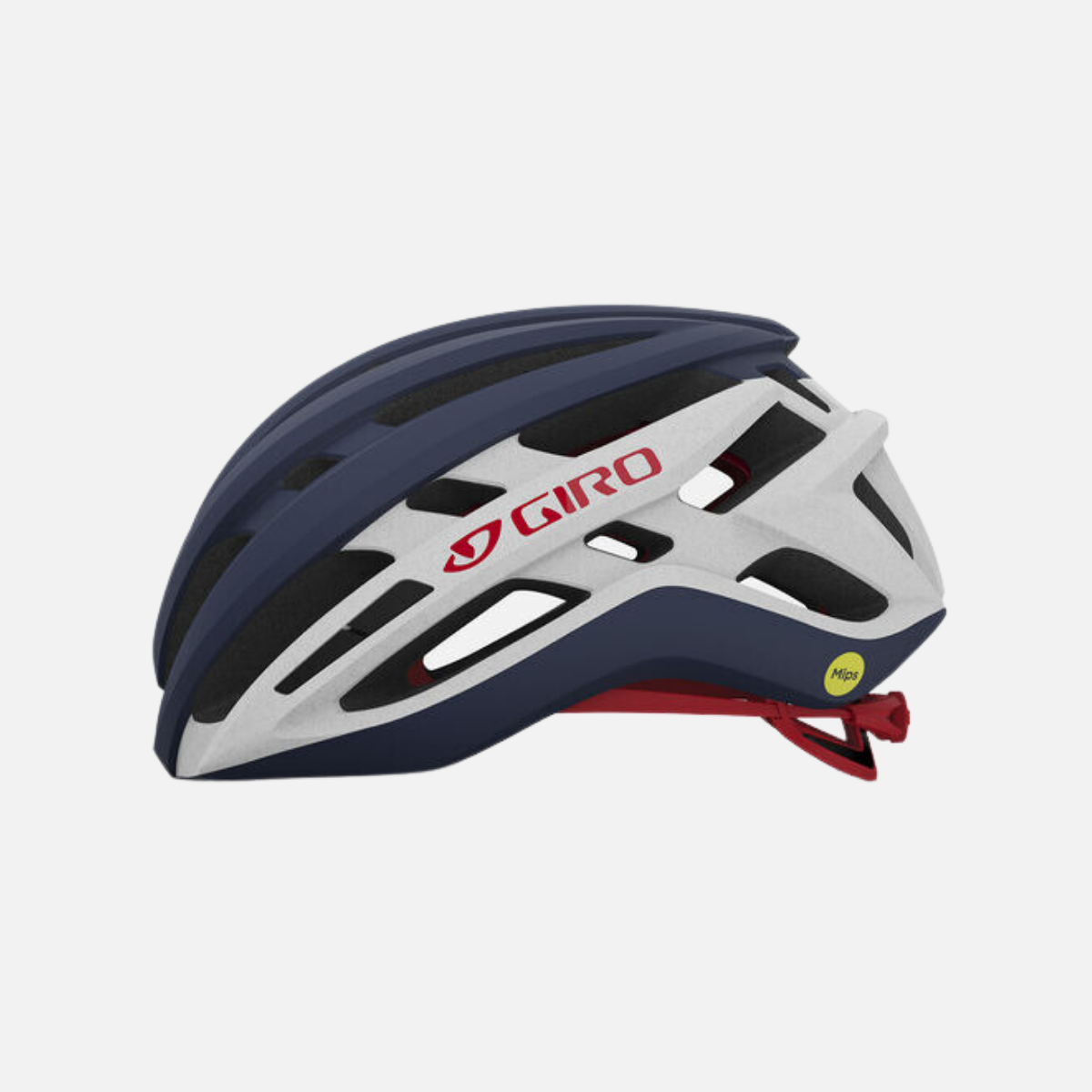 Giro Agilis MIPS Cycling Helmet (S,M,L) - Matte Midnight/White/Bright Red