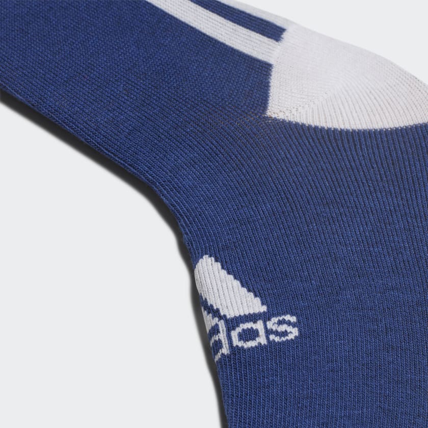 Adidas Kids Ankle Socks 3 Pairs-Victory Blue/Carbon/Vivid Red/White