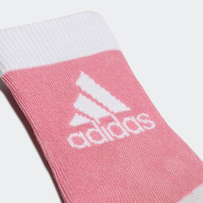 Adidas Ankle Socks  Kids 3 Pairs -Mint Ton/Ambient Blush/Rose Tone/White