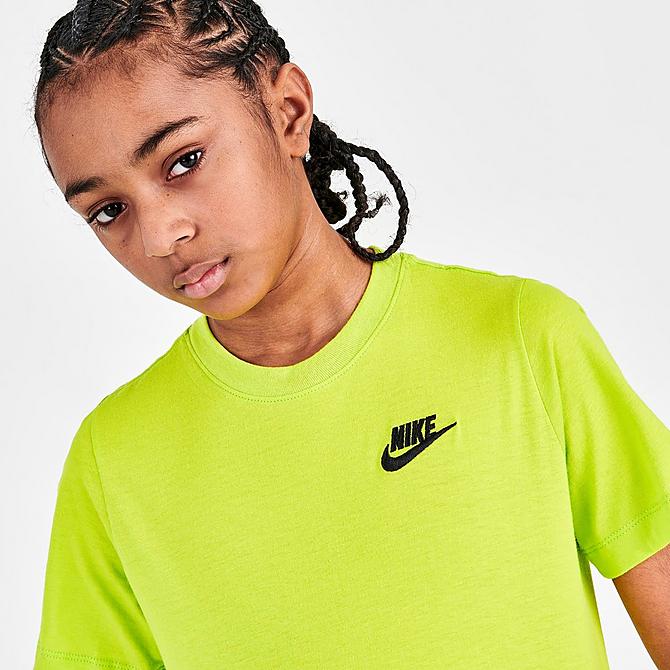 Nike neon green t shirt best sale