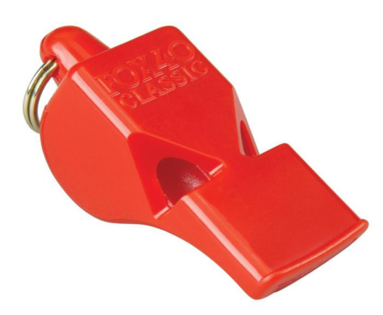 Fox40 Classic Safety Whistle (Red)