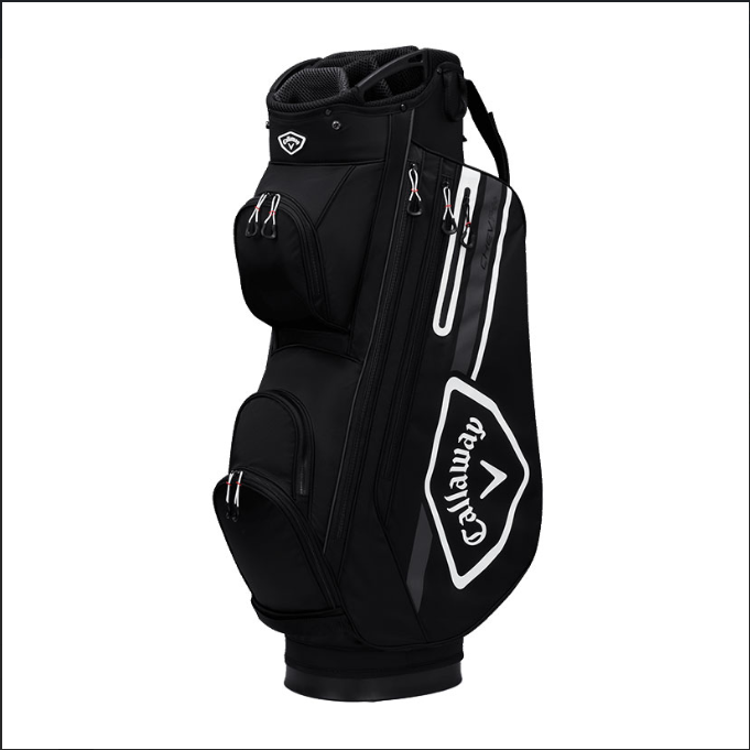 Callaway Golf Chev 14+ Cart Bag - Black