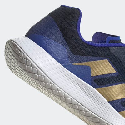 Adidas Force bounce indoor court Shoes - Team Navy Blue 2/Matte Gold/Lucid Blue