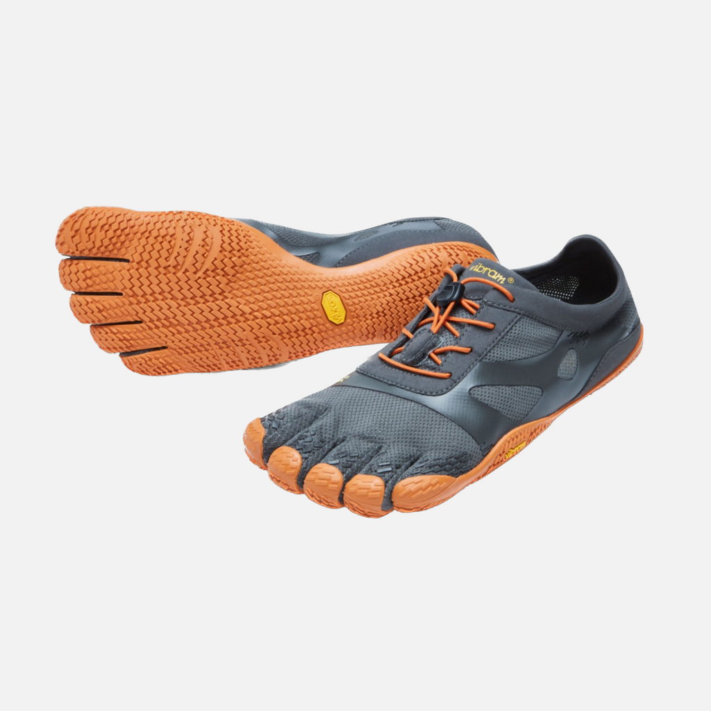Vibram Kso Evo Mens Barefoot Training Footwear -Grey/Orange – Gambol