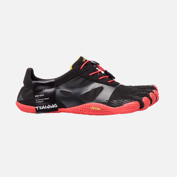 Vibram Kso Evo Mens Barefoot Training Footwear (Black-Red) – Gambol
