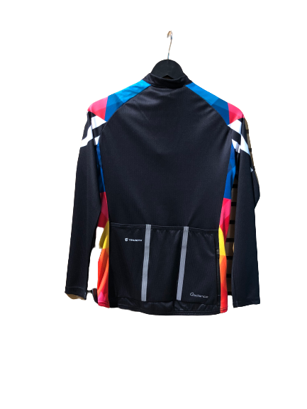 Triumph Cadance FS Long Sleeve Womens Cycling Jersey - Black/Multi