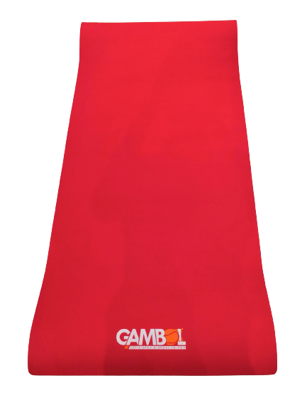 Gambol Premium Yoga Mat (30*72) (2.5feet*6feet) 12mm with Belt and Cover