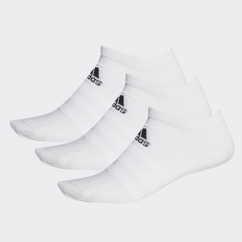 Low-Cut Socks 3 Pairs -White / White / White