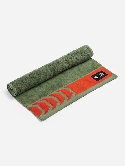 Tego Fit Anti-microbial Towel-Camo Green-red