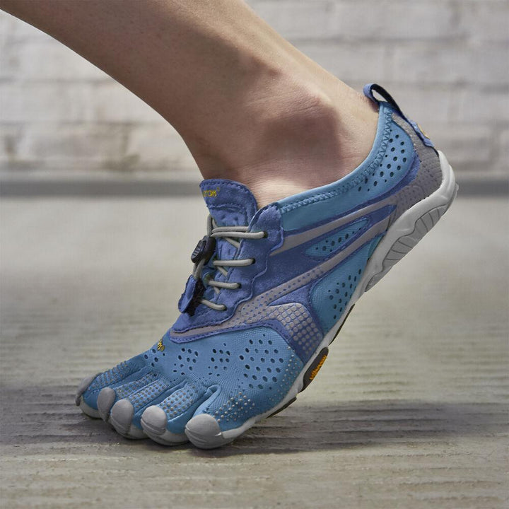 Vibram V-Run Unisex Barefoot Running Footwear Light Blue