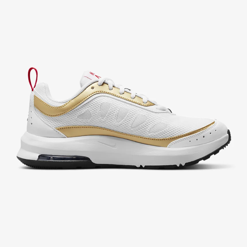 Nike Air Max AP Women's Shoe -White/Metallic Gold/University Red/Black