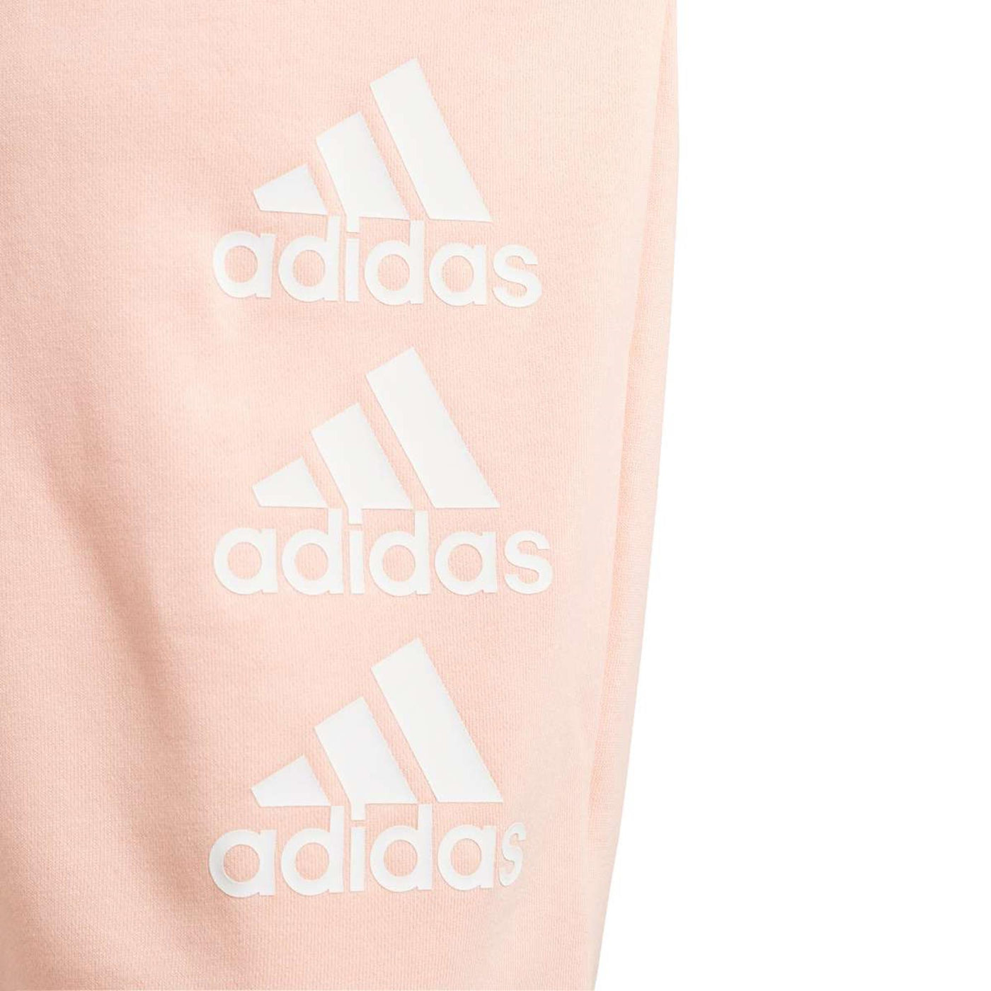 Adidas Must Haves Crew Girls Sweatshirt -Haze Coral / White