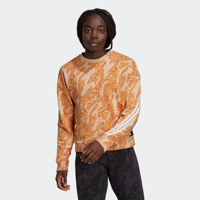 ADIDAS Sportswear Future Icons Animal-Print Sweatshirt