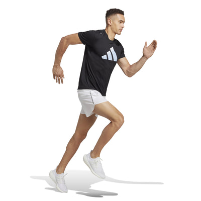 Adidas Designed for Running Engineered Men Short - White
