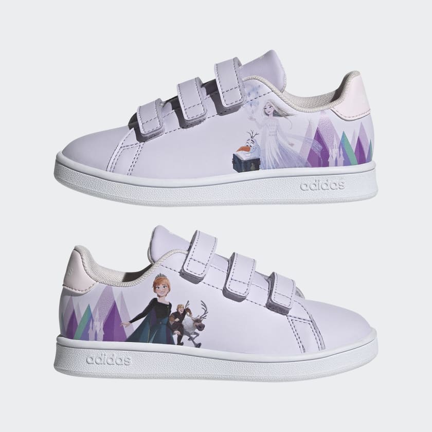 Adidas Disney Frozen Anna And Elsa Advantage Shoes