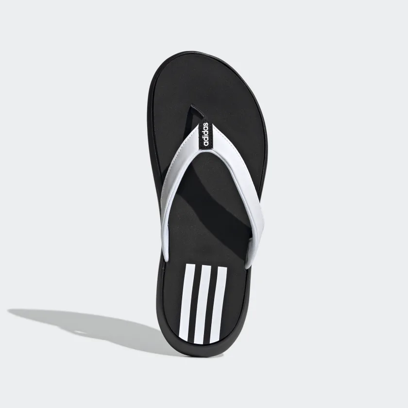 Adidas Comfort Women's Flip-Flops -Black/White