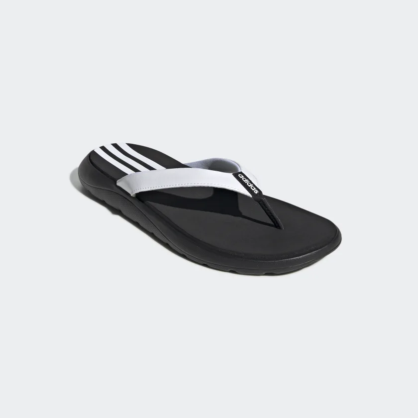 Adidas Comfort Women's Flip-Flops -Black/White