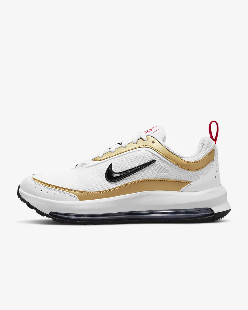 Nike Air Max AP Women's Shoe -White/Metallic Gold/University Red/Black