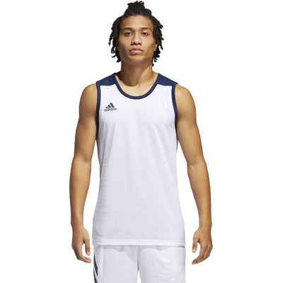 Adidas Reversible Mens T-Shirt -Navy/White