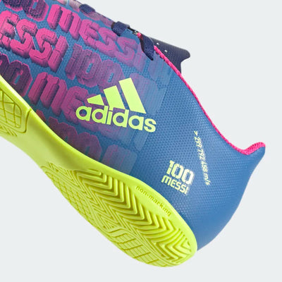 Adidas X Speedflow Messi.4 Turf Boots Kids shoes - Victory Blue /Shock Pink /Solar Yellow