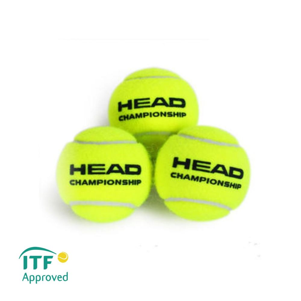 HEAD CHAMPIONSHIP TENNIS BALL CAN (3 BALLS)